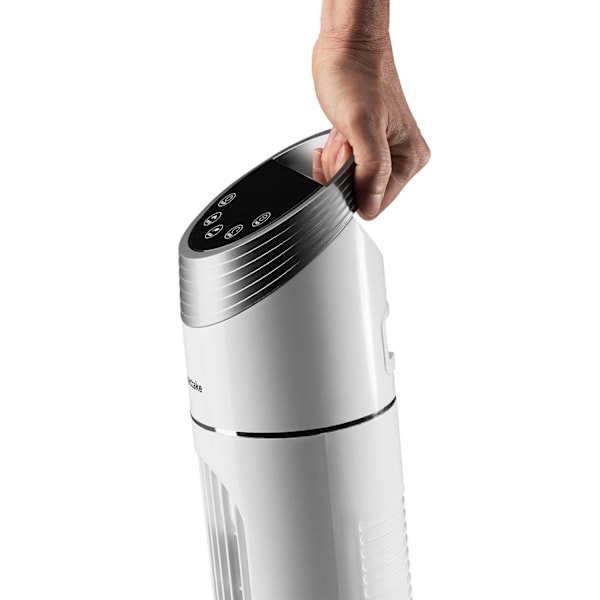 tectake Tårnventilator 90 cm White