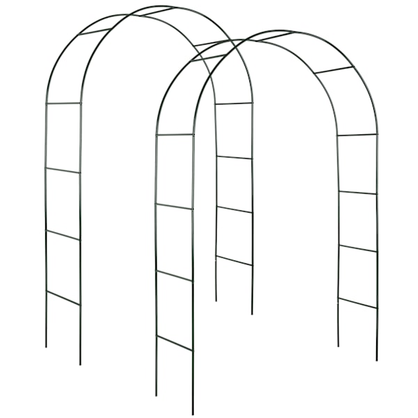 tectake Rosenbue 2 stk. Green
