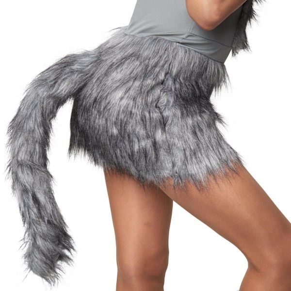 tectake Ulvekvinde kostume Grey XL