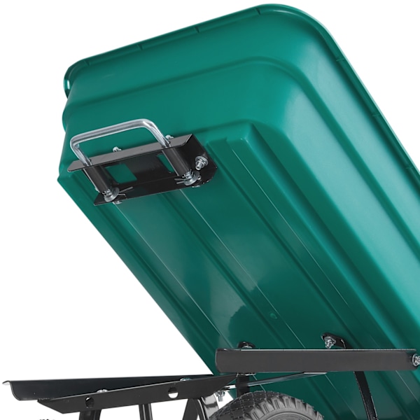 tectake Trækvogn Cubbi, bæreevne 120kg Green