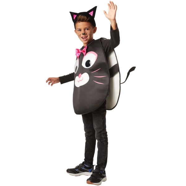 tectake Cartoon kat kostume Pink 140 (9-10y)