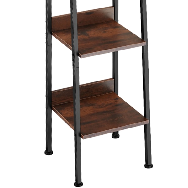 tectake Stigereol - 35,5 x 31,5 x 170,5 cm Dark brown