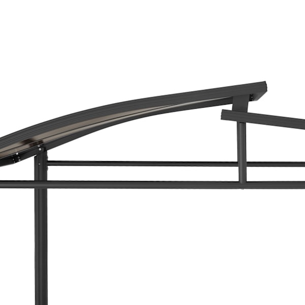 tectake Havepavillon Asado 2,4x1,5x2,34m Grey