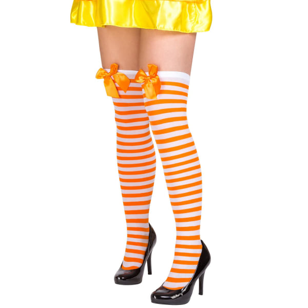 tectake Heks Halloweenkostume Orange XL