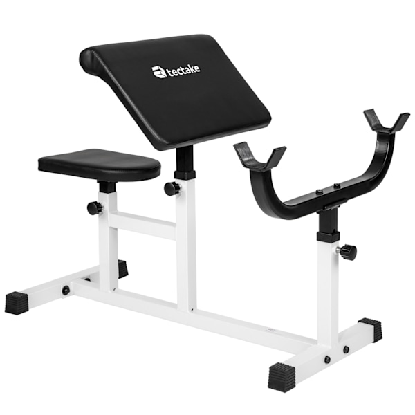 tectake Curl bænk White