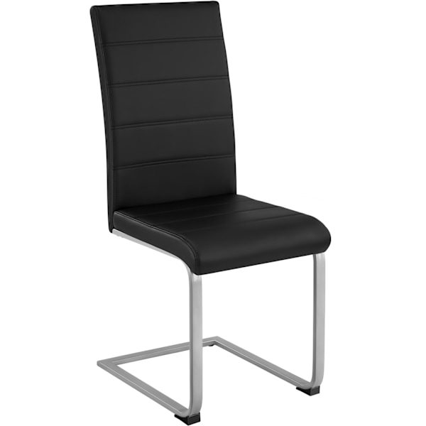 tectake Spisebordsstol Bettina, sæt -  sort Black