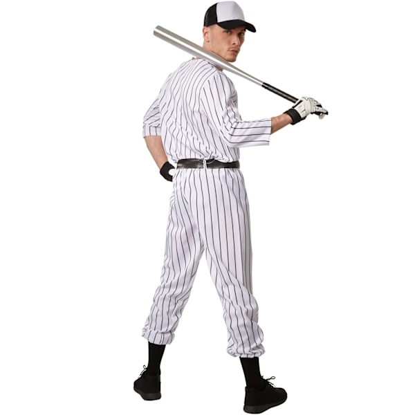 tectake Baseball kostume White XXL