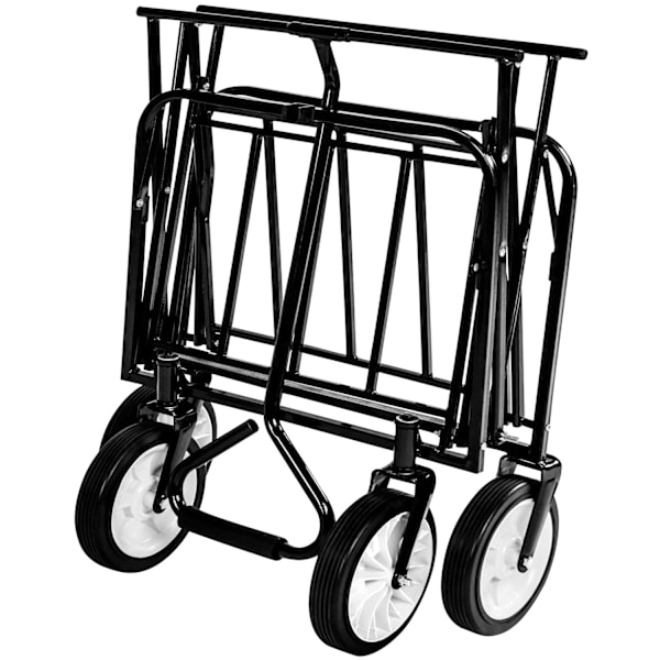 tectake Foldbar trækvogn, bæreevne 80 kg -  grøn Green