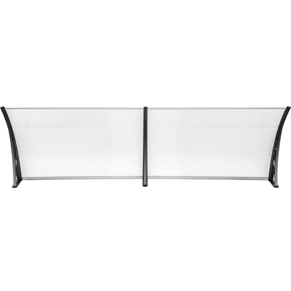 tectake Baldakin transparent - 200 cm 200 cm Transparent