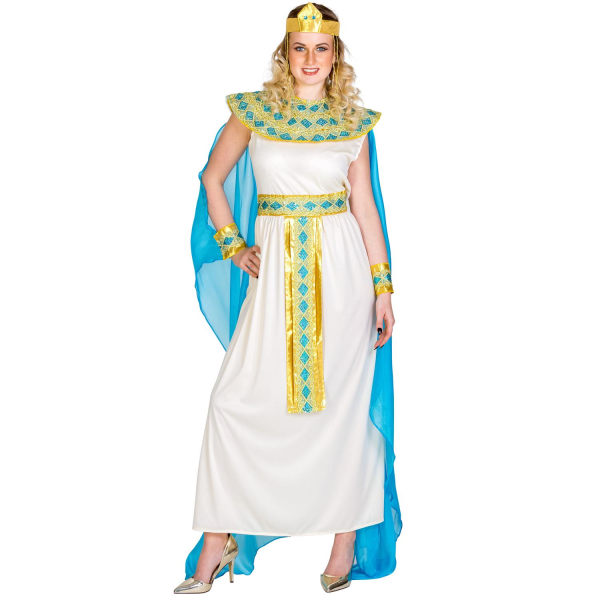 tectake Kleopatra kostume White M