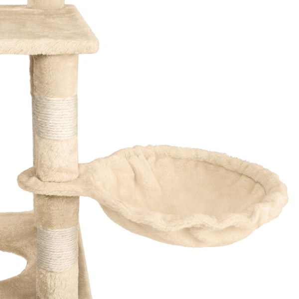 tectake Kradsetræ Stokeley -  beige Beige