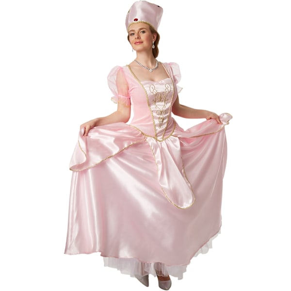 tectake Prinsesse Tornerose kostume LightPink S