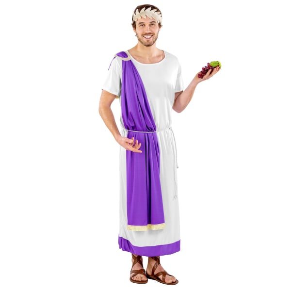tectake Kejser Marcus Aurelius kostume White L