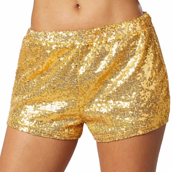 tectake Paillet shorts guld Gold M