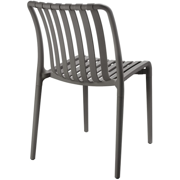 Havestole Alcudia, vejrbestandige, stabelbare - anthrazit,Sæt med 2 stk. Graphite grey