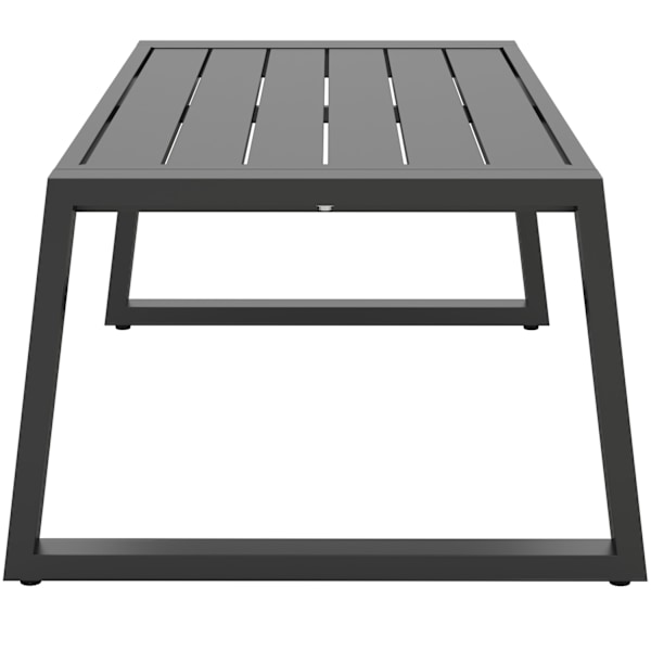 tectake Gartenlounge-sæt Captive i reb-design - Sæt 1 (1 x sofa / 1 x bord / 2 x lænestole) Sæt 1 (1 x sofa / 1 x bord / 2 x lænestole) Graphite grey
