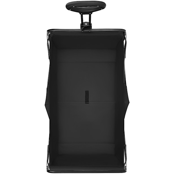 tectake Trækvogn foldbar Leon, bæreevne 80 kg -  sort Black