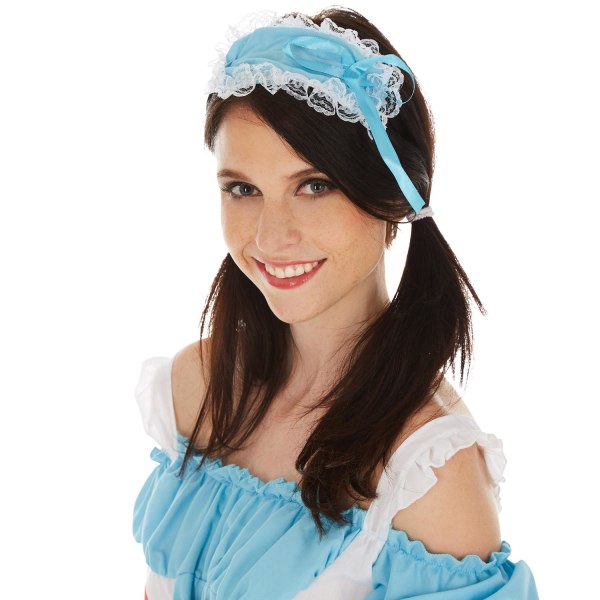 tectake Alice i Eventyrland kostume White L