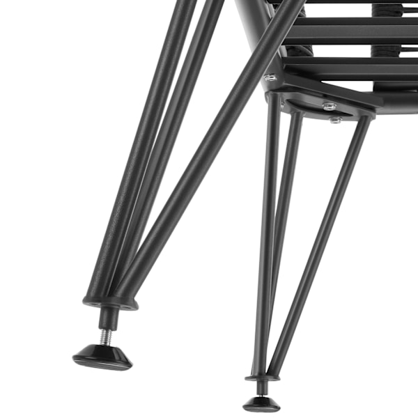 tectake Havemøbelsæt Sundo i rebdesign med polyrattan Graphite grey