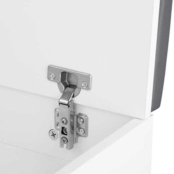 tectake Skoreol Natalya 104x30x49cm -  hvid White
