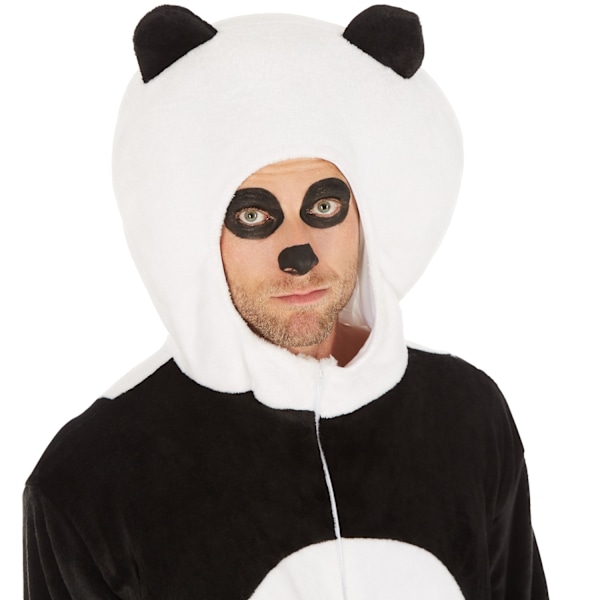 tectake Unisex kostumet Panda White XL