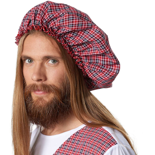 tectake Fræk Highlander kostume White S