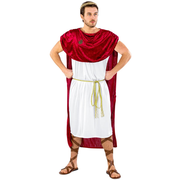 tectake Trojaneren Achilleus kostume Red L/XL