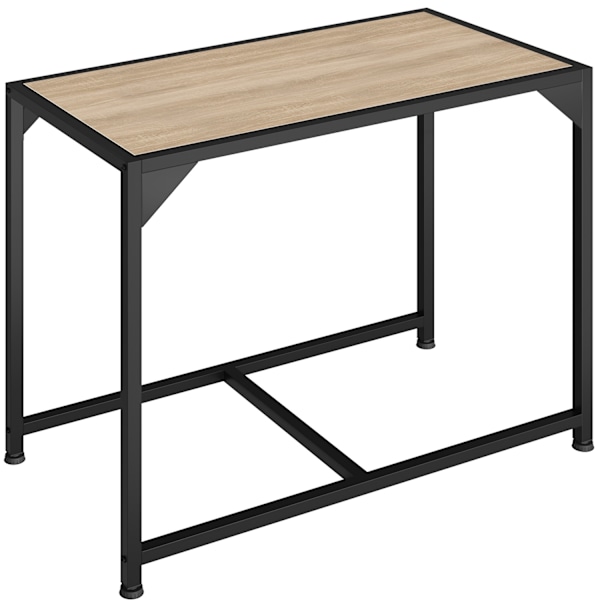 tectake Spisebordssæt Milton -  Industrielt lyst træ, egetræ Sonoma Light brown