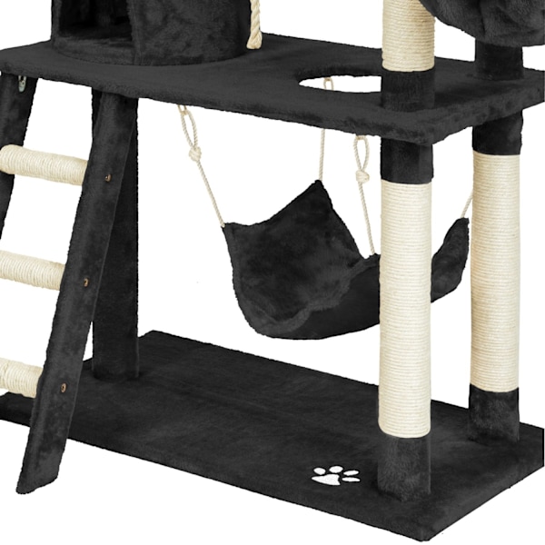 tectake Kradsetræ Mike -  sort Black