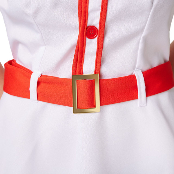 tectake Baseballspiller kostume White S