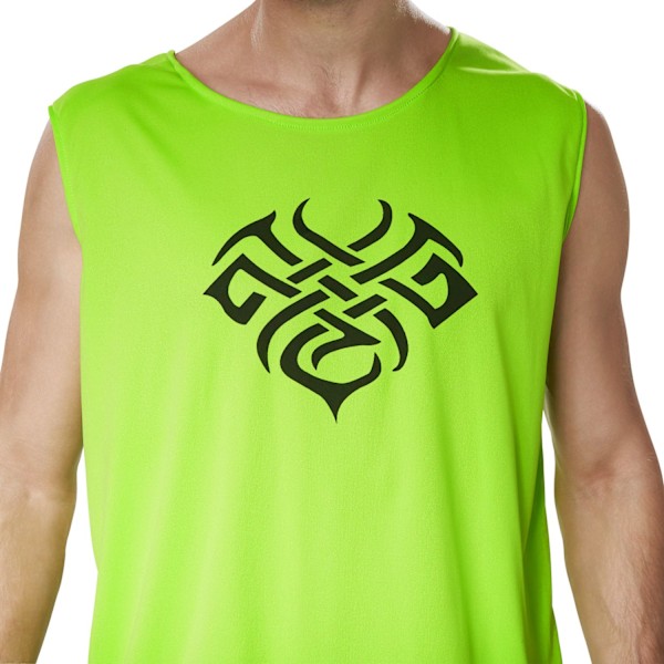 tectake Cool Raver kostume mand Green S