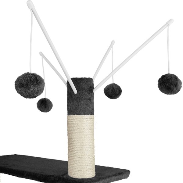 tectake Kradsetræ Lilou -  sort Black