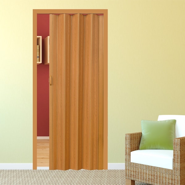 tectake Foldedør -  nøddetræ Walnut