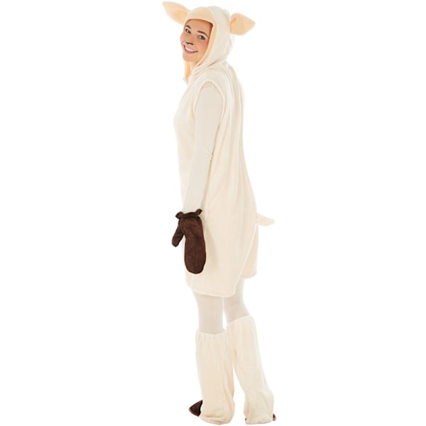 tectake Unisex kostume Får Beige L