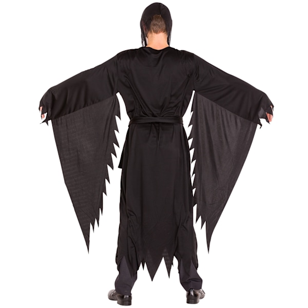 tectake Skriget Halloweenkostume Black L