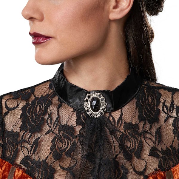tectake Steampunk Grevinde kostume Brown XXL