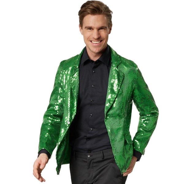 tectake Paillet jakke herrer grøn Green M