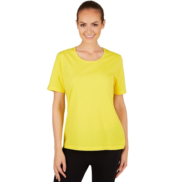 tectake T-shirt til kvinder gul Yellow XL