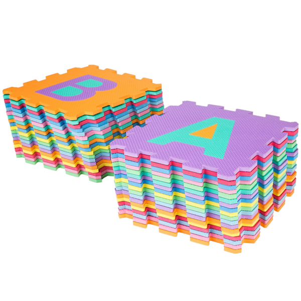 tectake Legemåtte 86 dele Multicolor