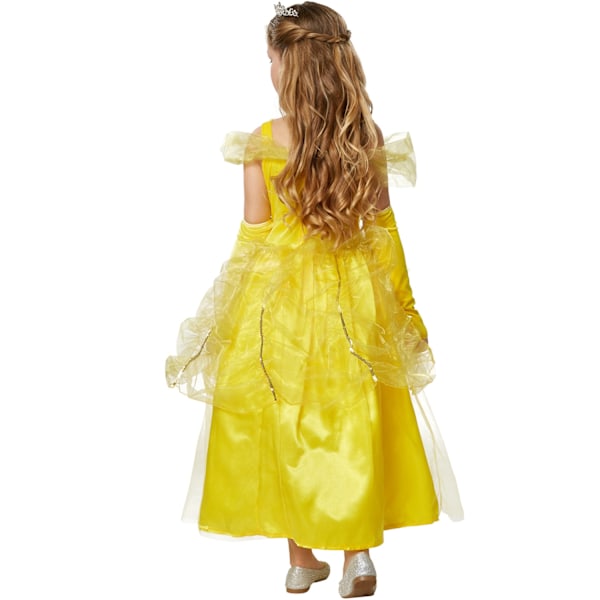 tectake Prinsesse Belle børnekostume Yellow 152 (11-12y)