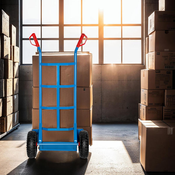 tectake Sækkevogn max. 200 kg -  blå Blue