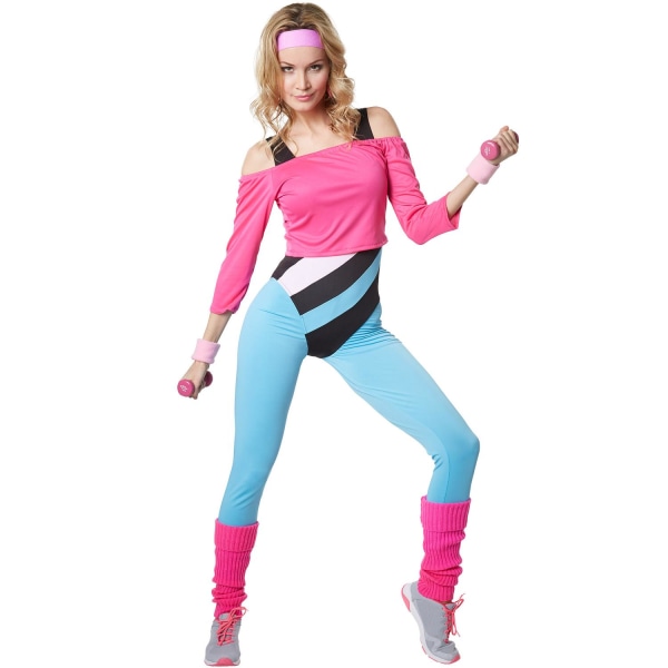 tectake Aerobic-Star kostume MultiColor XL