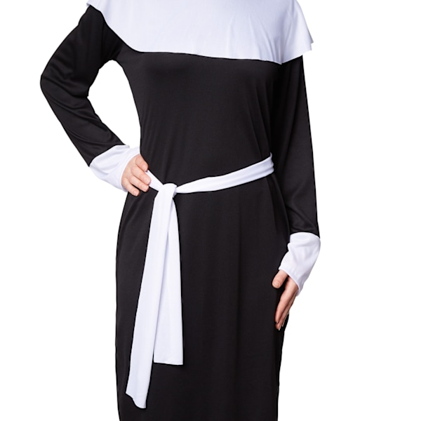 tectake Nonne kostume Black XXL