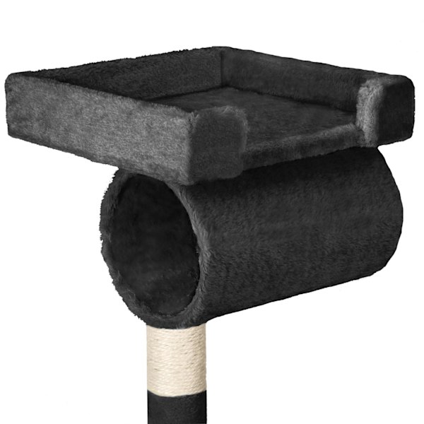 tectake Kradsetræ Stokeley -  sort Black