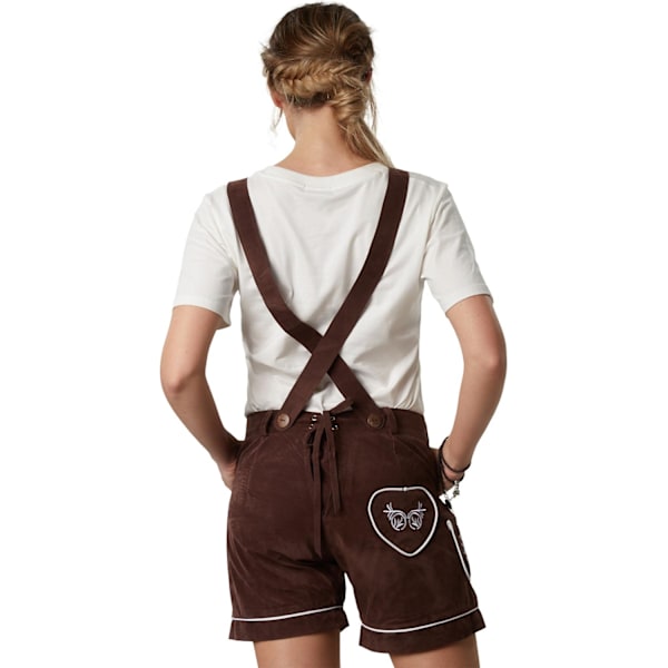 tectake Lederhosen Hamborg Brown XL