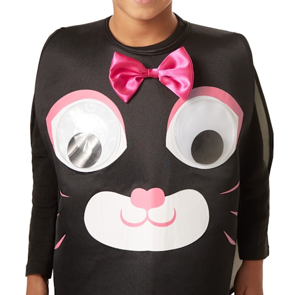 tectake Cartoon kat kostume Pink 104 (3-4y)