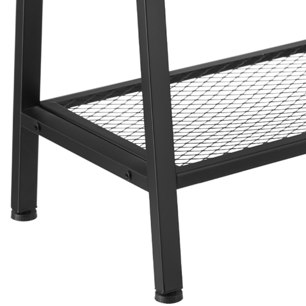 tectake Konsolbord Tralee 100x35x80,5cm -  Industrielt lyst træ, egetræ Sonoma Light brown