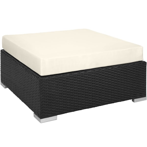 tectake Polyrattan loungesæt Las Vegas -  sort Black