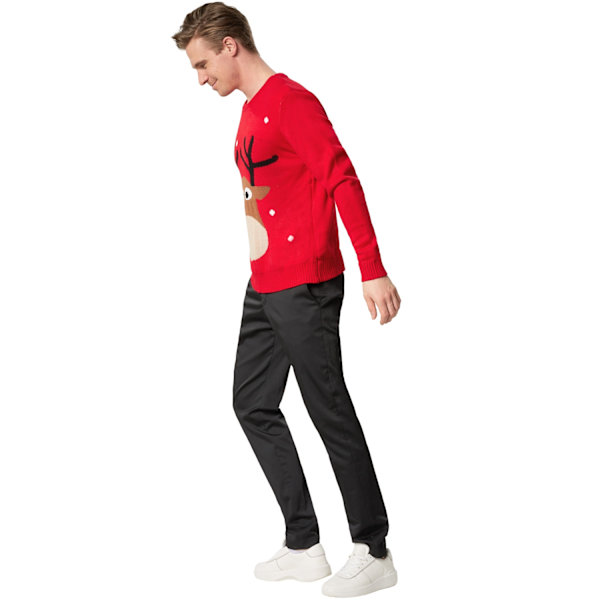 tectake Julesweater Sødt Rensdyr Red S