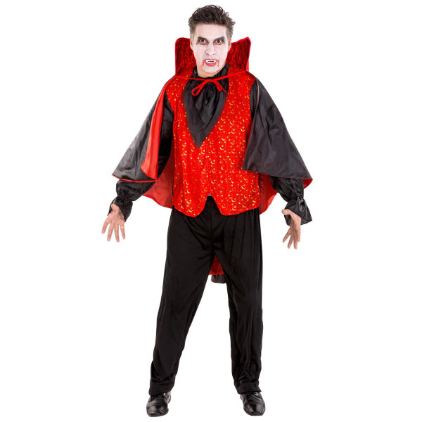 tectake Grev Dracula kostume Black L